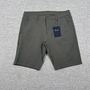 BYLT Shorts Mens 36 Gray Everyday Performance Stretch Golf Chino Outdoor NEW